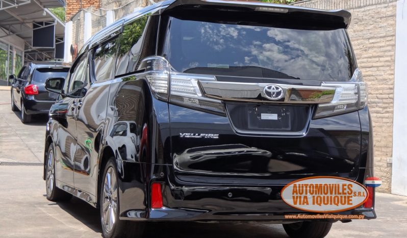 
								TOYOTA VELLFIRE AÑO 2017 full									
