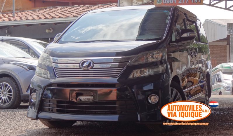 
								TOYOTA VELLFIRE AÑO 2013 full									