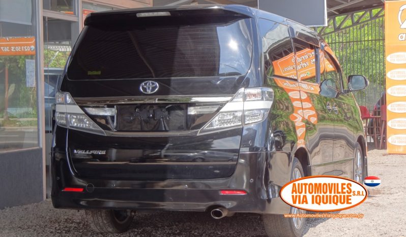 
								TOYOTA VELLFIRE AÑO 2013 full									